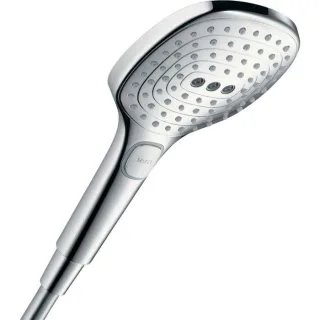 hansgrohe Raindance Select E Duschkopf 28729000 Brausekopfgröße 120mm, 3jet, EcoSmart+, 6 l/min, chrom