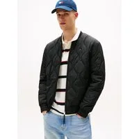 Tommy Jeans Bomberjacke TJM LW QUILTED BOMBER JACKET EXT Fliegerjacke, Freizeitjacke Mit Rundhalsausschnitt