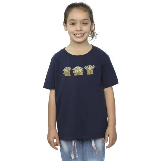 Star Wars - "The Mandalorian" T-Shirt für Mädchen (Marineblau)