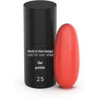 World of Nails-Design UV-Gel LED / UV Hybridlack "One Step" viele Farben 6 ml, hochpigmentiert