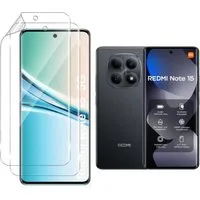 CLM-Tech Displayschutzfolie 2X für Xiaomi Redmi Note 15 5G 6,77 Zoll, TPU Folie - Anti-Fingerabdruck und kratzfest -, 2 Stück, Anti-Fingerabdruck