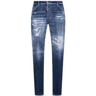 Dsquared2 Cool Guy Jeans Destroyed Worn Denim Blue Jeans