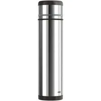 Emsa Isolierflasche Mobilty, Edelstahl schwarz, SAFE LOC-Verschluss, 100% dicht, 12h heiß/24h kalt