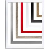 myposterframe Einzelrahmen Rahmen Maia, (1 Stück), 60x85 cm, Weiß, MDF