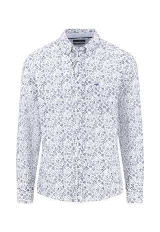 FYNCH-HATTON - Blue Flower Print, B.D., 1/1 horizon - Gr. - XXL