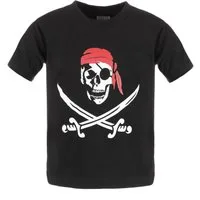 modAS T-Shirt 17205 Kinder T-Shirt Pirat - Sommershirt mit Frontprint