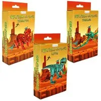 Out of the Blue Spielfigur 3 Stück Aufblasbarer Dinosaurier - ca. 60 cm, (3-tlg)