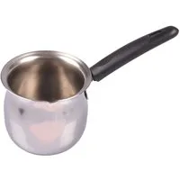 BURI Sahnekännchen Edelstahl Kännchen 450ml Milchaufschäumbecher Milchkanne Milchtopf Sch, 450 l