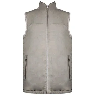 Hackett London Reversible Herren Beige Leinen Gilet