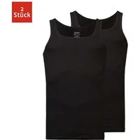 SNOCKS Ripptanktop Unterhemd Herren (2-tlg) aus Bio-Baumwolle