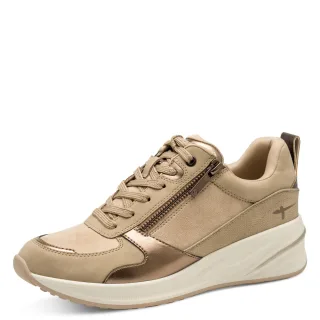 Tamaris - Da.-Schnürer beige - Gr. - 37