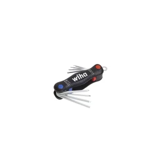 Wiha Multitool Mini PocketStar Schlitz, Phillips, Innensechskant 8-teilges Set - 27936