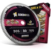 Amboss Werkzeuge Kreissägeblatt HM Kreissägeblatt - 305 x 3/2.2 x 30 Z100 FWF