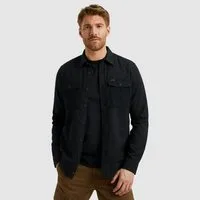 PME LEGEND Langarmhemd mit Logo Stickerei