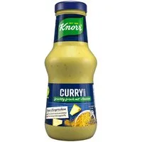 Knorr Saucen, Knorr Curry Sauce fruchtig frisch perfekt zu Geflügel und Reis 250ml