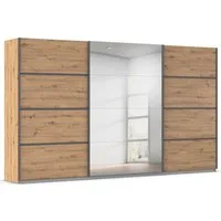 OTTO home Kleiderschrank Mehrzweckschrank Aktenschrank Möbel Mietswohnung Schlafzimmer AVOLA (3 verschiedene Ausstattungen BASIC/CLASSIC/PREMIUM (inkl. SOFT-CLOSE) mit eleganten Zierleisten in Chrom, Schwarz oder Weiß MADE IN GERMANY