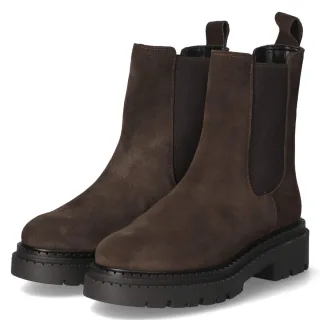 Kaerlek Chelsea Boots HANNA - Gr. 42 - Braun - Rauleder