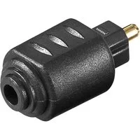 Goobay Goobay TOSLINK Digital Audio-Adapter, Mini-TOSLINK zu TOSLINK - 3,5 m USB-Kabel