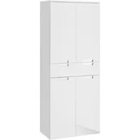 Schildmeyer Hochschrank Mars, Hochschrank, melaminharzbeschichtet,Made in Germany, B: 65 cm Solide Verarbeitung - Dieses Produkt ist in Deutschland gefertigt