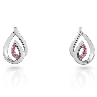 Orphelia 'Dazzle' Ohrstecker aus 925er Sterlingsilber für Damen - Silber ZO-7518/R