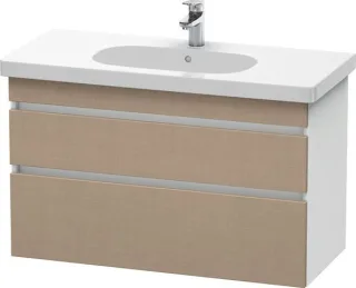Duravit DuraStyle Waschtischunterbau wandhängend Leinen & Weiß Matt 1000x453x610 mm - DS648507518 DS648507518