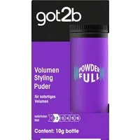 got2b Volumenpuder Powder Full 10g, 1-tlg., Styling Puder, für sofortiges Volumen
