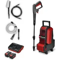 Einhell Akku-Hochdruckreiniger HYPRESSO 36/105 (2x4,0 Ah), Druck max: 70 bar, Fördermenge max: 270 l/h, inkl. Akku und Ladegerät