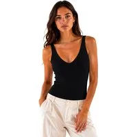 Worldclassca Stricktop Worldclassca Stricktop Ärmellos Basic Leicht Gerippt Tanktop Sommer Neue Kollektion - Stilvolle und gemütliche Sommer Mode für Damen