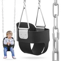 HyperMotion Babyschaukel HyperMotion Kinderschaukel mit hohem Rückenteil