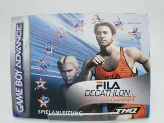 FILA Decathlon [Game Boy Advance] Anleitung