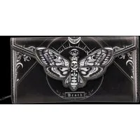 Figuren Shop GmbH Geldbörse Gothic Geldbörse – Totenkopfmotte Portemonnaie Nemesis Now 18.5 cm