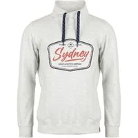 ROADSIGN australia Sweatshirt Mode (1, 1-tlg., 1) aus Baumwollmix und mit Schalkragen-Style