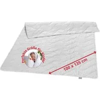 liebling Naturfaserbettdecke Wildseidendecke, Füllung: 100% Wildseide, Bezug: Mako-Satin aus 100% Baumwolle, 135 x 200cm, 155 x 220 cm und weitere Größen, für warme Sommernächte