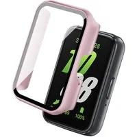 Tec-Expert Smartwatch-Hülle Hülle mit integriertem Displayschutz für Samsung Galaxy Fit3 40 mm, Rundum Schutz Cover Case Bumper stoß-und kratzfest robust