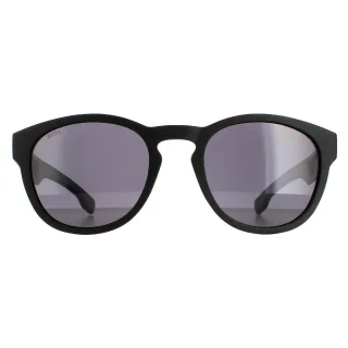Hugo Boss Round Mens Matte Schwarz Grau Grau BOSS 1452/S