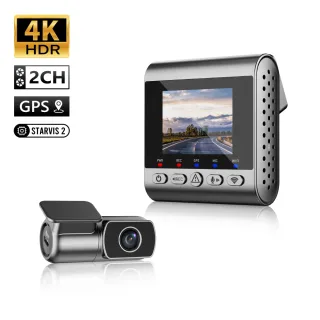 SJCAM M60 Dash Camera Front Rear Dual Lens 4K Ultra Clear Night Shooting DVR Driving 360° Panoramic Shooting Car Driving