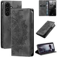 Tec-Expert Handyhülle Mandala Hülle Cover für Samsung Galaxy A56 5G 6.7 Zoll, 6.7", Klapphülle Case Tasche mit Kartenfächern und RFID Schutz