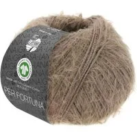 LANA GROSSA PER FORTUNA Häkelwolle, 190 m (flauschiges Kettengarn aus Bio-Baumwolle mit GOTS-Zertifikat), 50 g