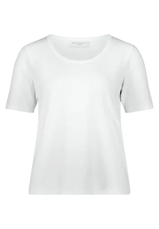 betty barclay - so cosy - - Basic Shirt weiß - Gr. - 38