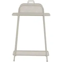 Garden Pleasure Regal Shelfo, Metall, 65,5x27x105,5 cm, beige