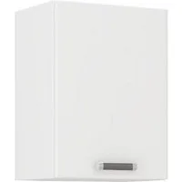 Küchen-Preisbombe Hängeschrank 40 cm Küche Omega Schwarz Weiss Küchenzeile Einbauküche Küchenzeile