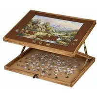 relaxdays Puzzleunterlage Puzzletisch, (1-tlg)