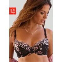 LASCANA Bügel-BH Wanda mit Zierschnürung und Stickerei Spitze, Dessous