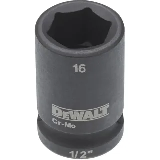DEWALT EXTREME IMPACT Steckschlüssel 1/2 kurz schlagfest - DT7534-QZ