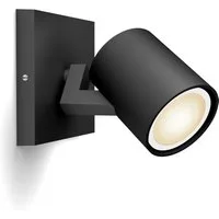 Philips Hue LED Deckenspot White Ambiance Runner 1er Aufbauspot, Abschaltautomatik, Bluetooth, CCT - über Fernbedienung, Dimmfunktion, Einschlafhilfe, Farbsteuerung, Farbwechsel, Memory, nach Trennung vom Netz, Nachtlichtfunktion, Smart Home, Timerfu