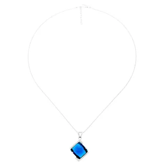 Orphelia 'Hilma' Damenkette mit Anhänger aus 925er Sterlingsilber – Silber ZH-7208
