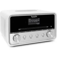 TechniSat DIGITRADIO 586 Internet-Radio (Digitalradio (DAB), Internetradio, FM-Tuner mit RDS, 20 W, CD, Bluetooth, App-Steuerung, Wireless Charging, WLAN, Fernbedienung)