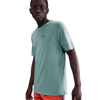 Nike - "Trail Solar Chase" T-Shirt für Herren, Dri-FIT (Kanonen Farbe/Schwarz)