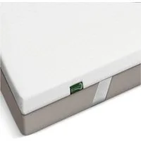 Beautissu, Topper Topper Gel Matratzentopper 90x200cm für Boxspringbett Matratzen, 7 cm hoch, Polyurethan, rutschfest atmungsaktiv Matratzenauflage mit Gel Viscoschaum