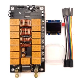 ATU100 Antenna Tuner/ATU-100 DIY Kit 1.8-50MHz Automatic Antenna Tuner + OLED Firmware Programming